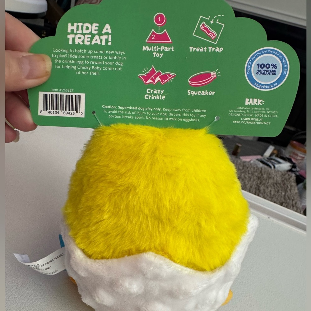 Bark Chicky Baby dog toy - Picture 5 of 6